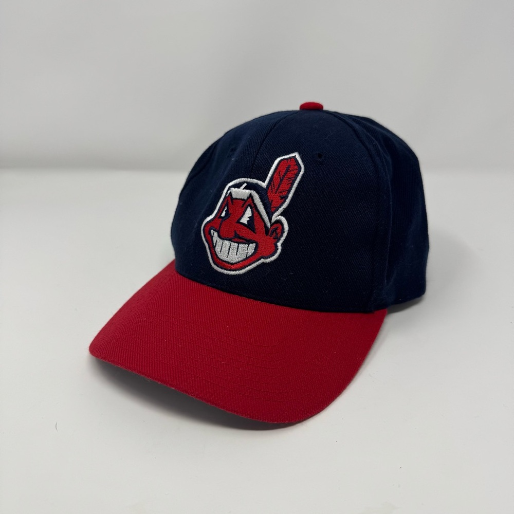 Vintage Sports‎ Specialties Cleveland Indians Chief Wahoo Snapback Hat OSFA